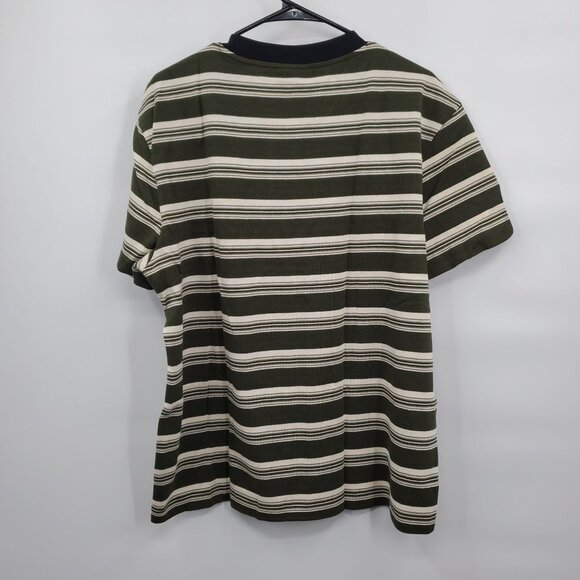 G59 Records Striped Short Sleeve Shirt Top Men Size Large NWT $uicideboy$ Merch - Picture 6 of 12